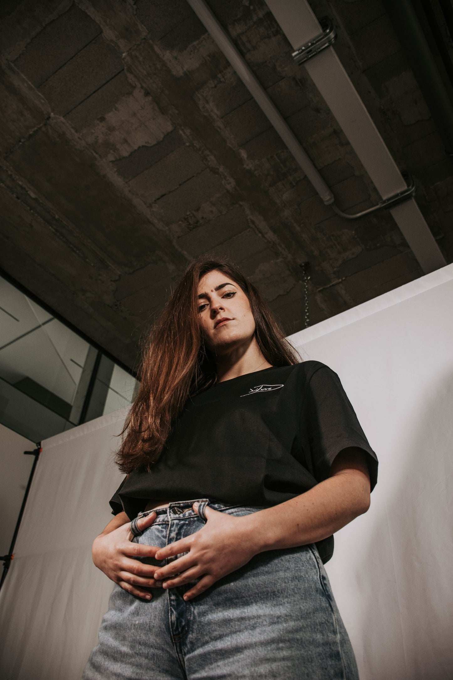 Camiseta Negra Overside F*ck Money Unisex